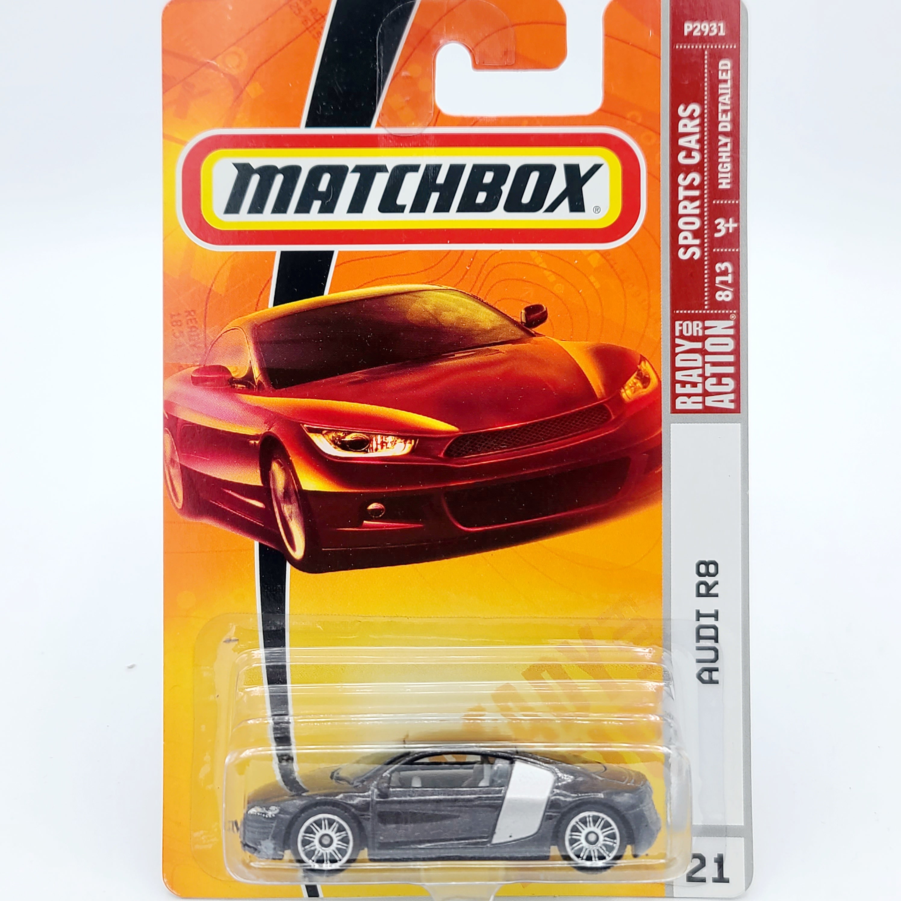 Matchbox '07 Audi R8 (2009 MBX Basic - Sports Cars)